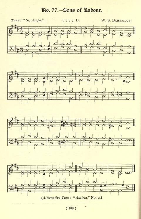 The Fellowship Hymn Book page 106