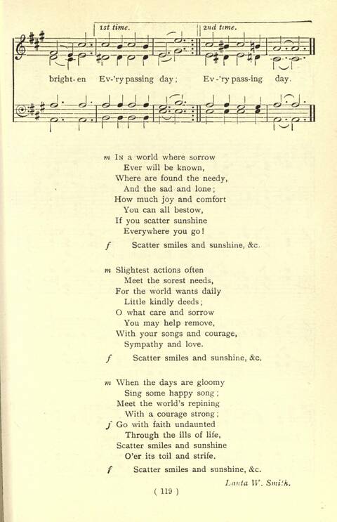 The Fellowship Hymn Book page 119