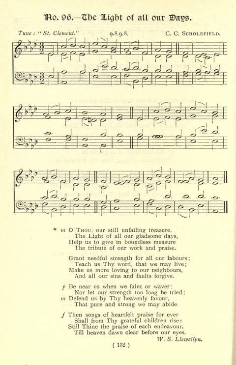 The Fellowship Hymn Book page 132