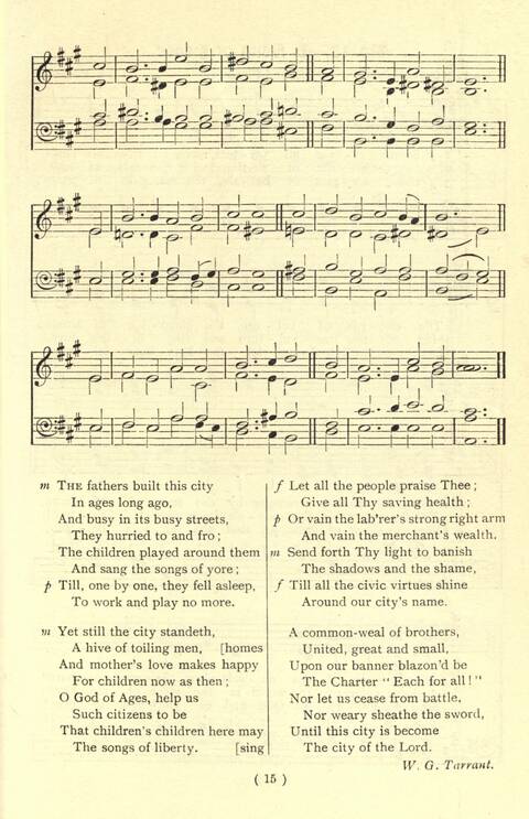 The Fellowship Hymn Book page 15