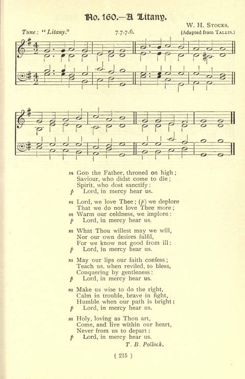 The Fellowship Hymn Book page 215