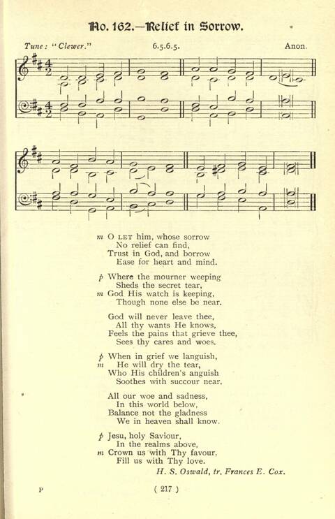The Fellowship Hymn Book page 217