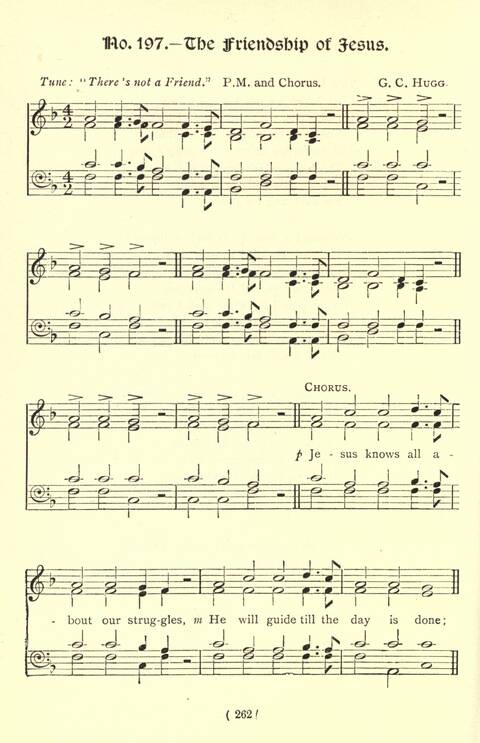 The Fellowship Hymn Book page 262