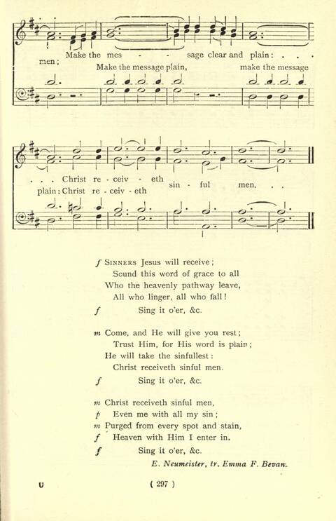 The Fellowship Hymn Book page 297
