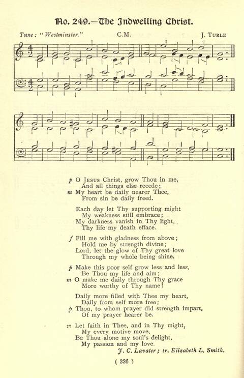 The Fellowship Hymn Book page 326
