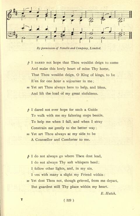 The Fellowship Hymn Book page 329