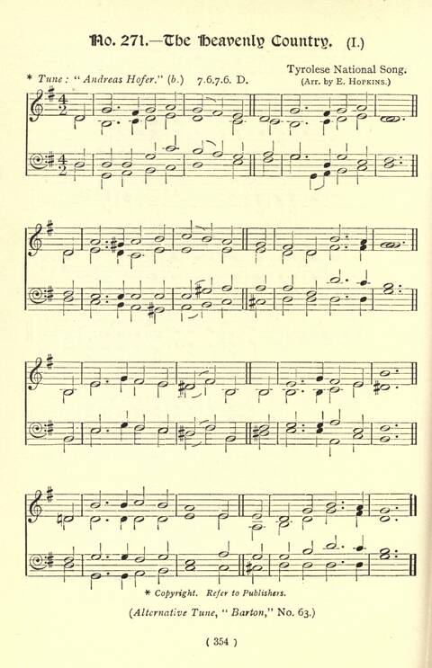 The Fellowship Hymn Book page 354