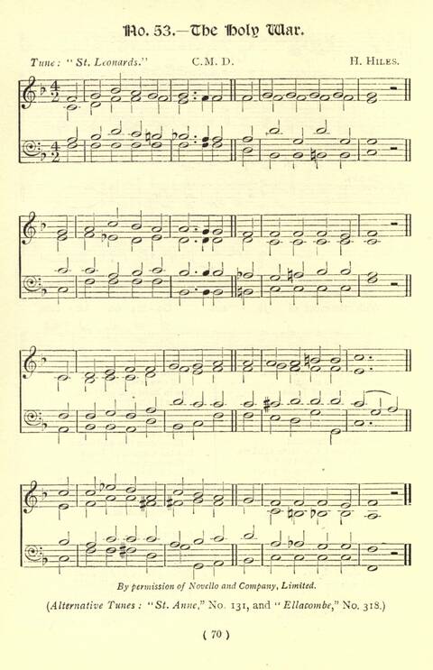 The Fellowship Hymn Book page 70