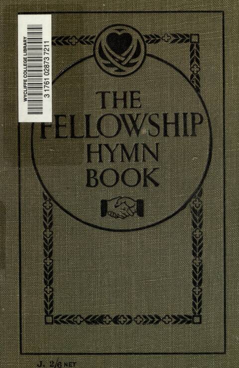 The Fellowship Hymn Book page cover