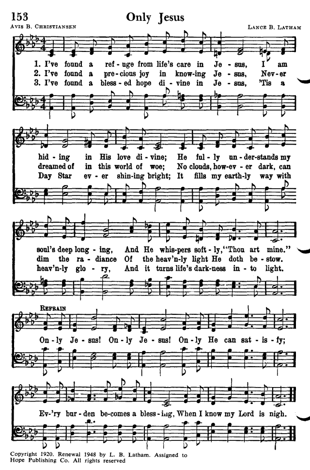 Favorite Hymns of Praise page 139