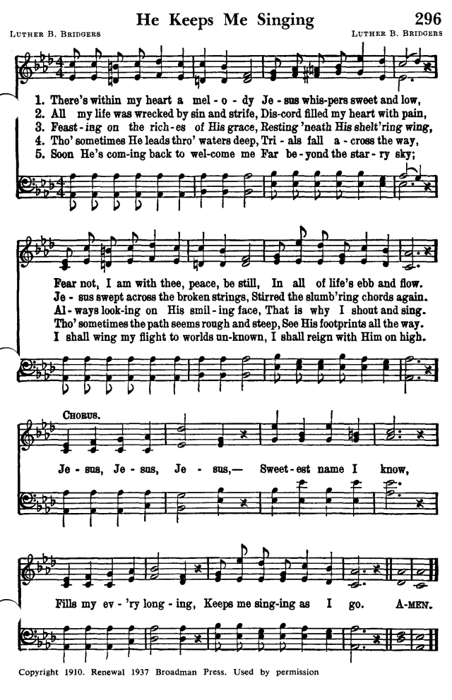 Favorite Hymns of Praise page 272