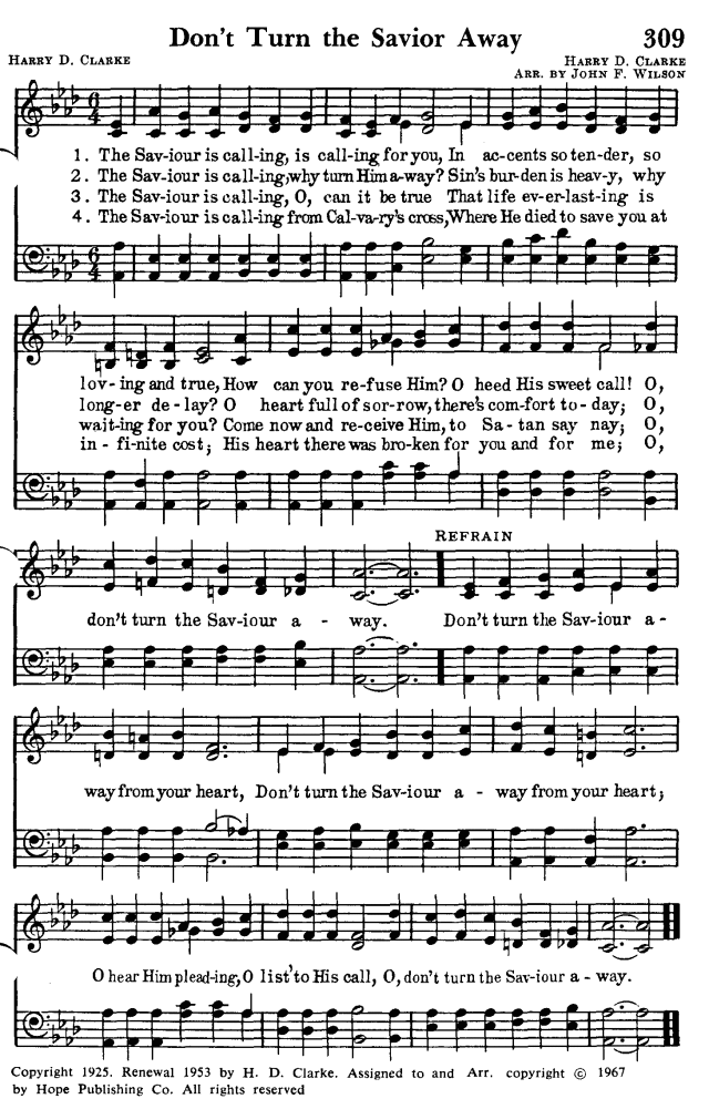 Favorite Hymns of Praise page 284