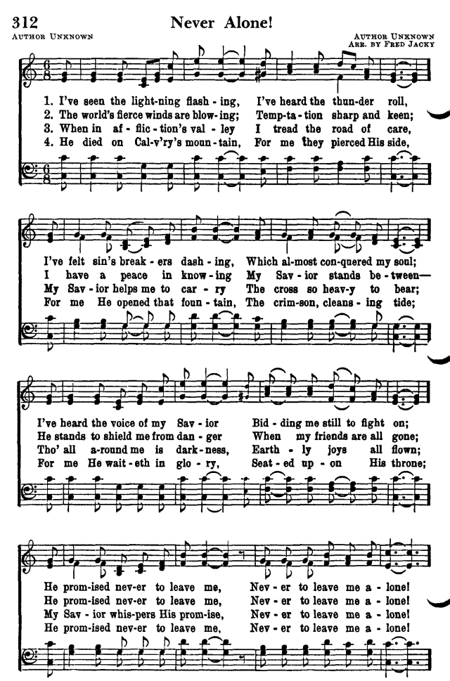 Favorite Hymns of Praise page 287