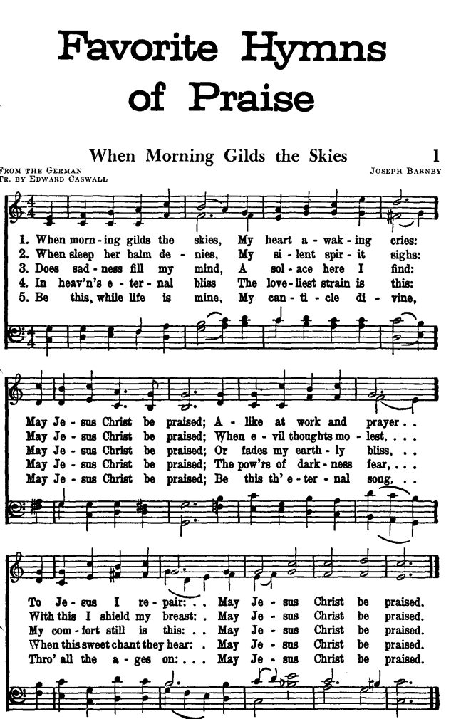 Favorite Hymns of Praise page 3