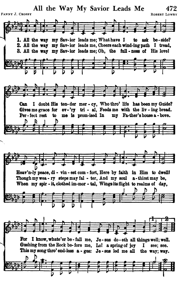 Favorite Hymns of Praise page 430
