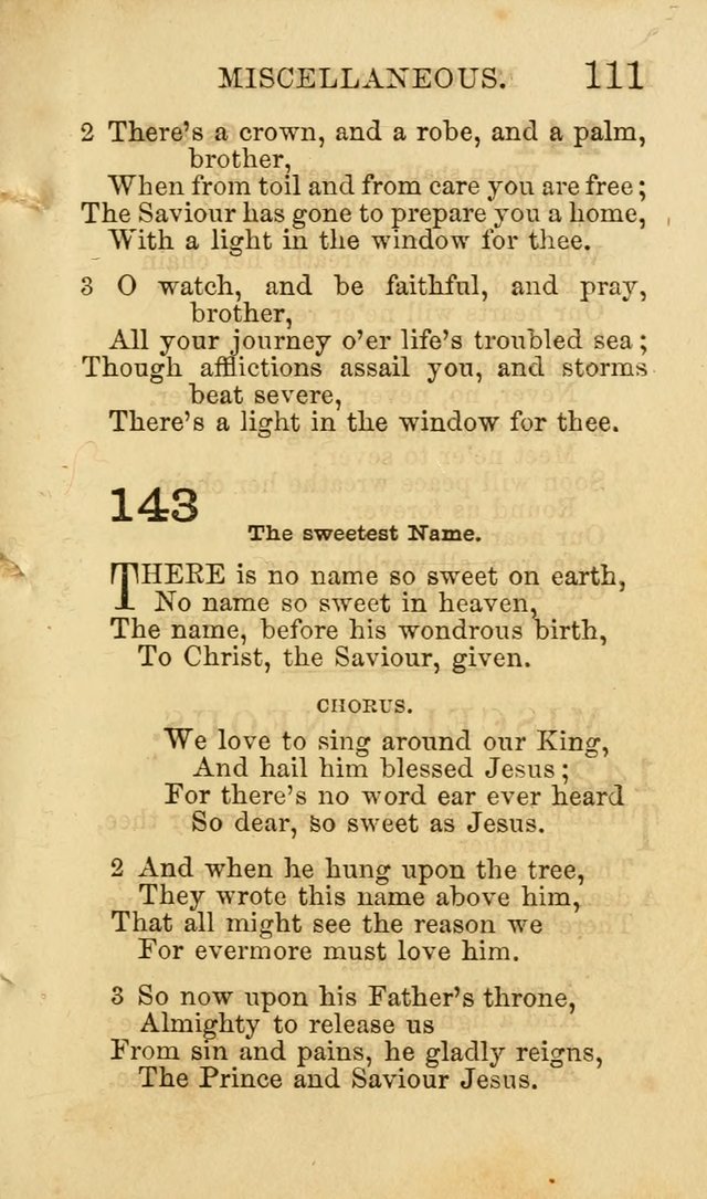 Familiar Hymns for Social Meetings page 116