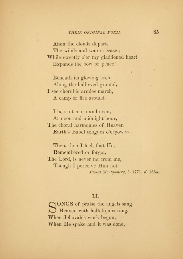 Favorite Hymns: in their original form page 85
