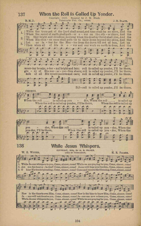 Faith Inspiring Songs page 104