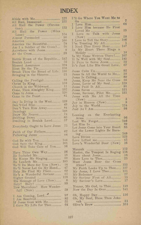 Faith Inspiring Songs page 127