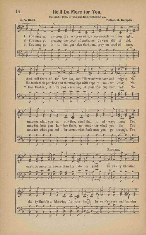 Faith Inspiring Songs page 14