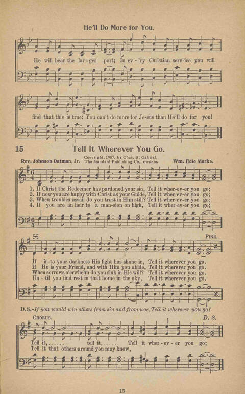 Faith Inspiring Songs page 15