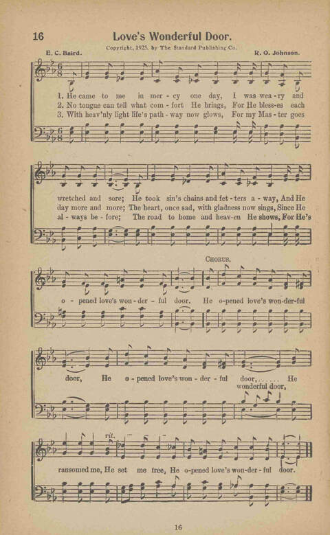 Faith Inspiring Songs page 16