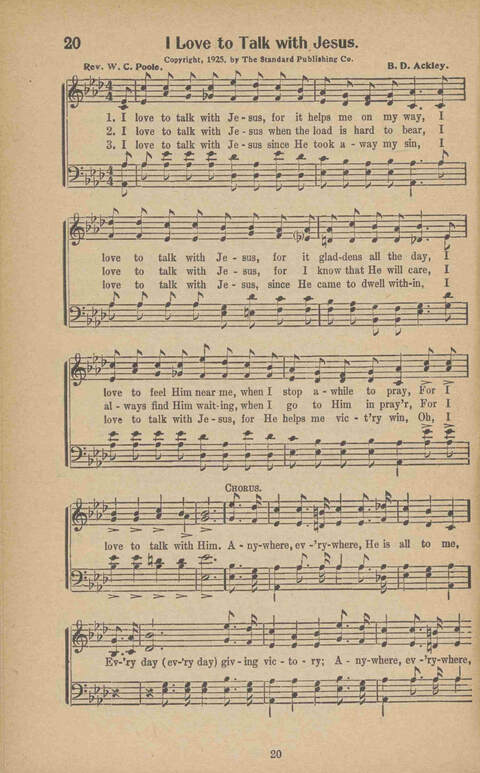 Faith Inspiring Songs page 20