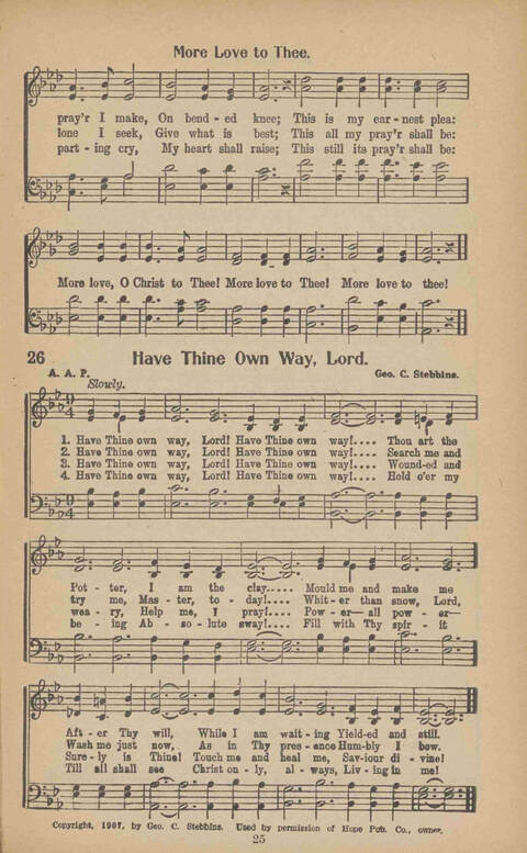 Faith Inspiring Songs page 25