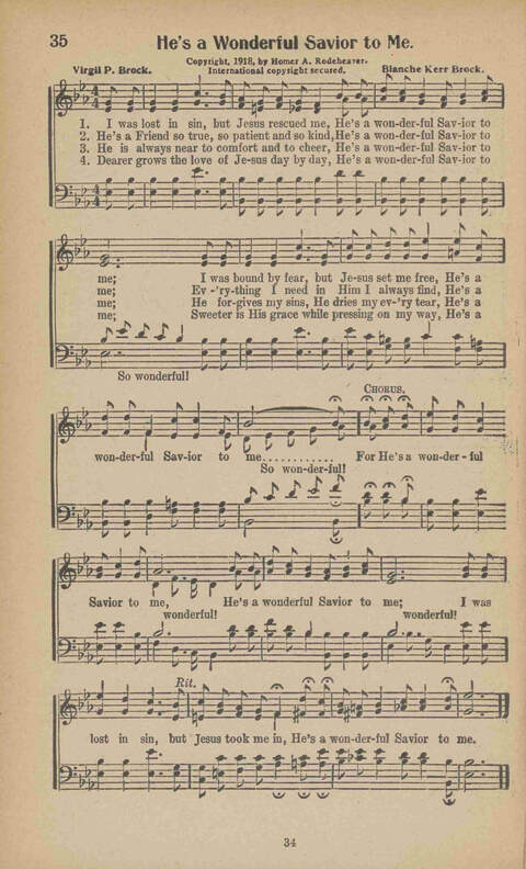 Faith Inspiring Songs page 34
