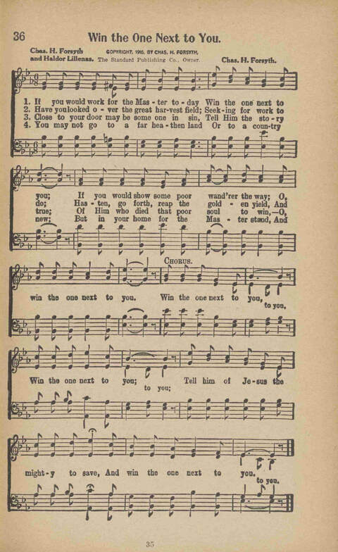 Faith Inspiring Songs page 35