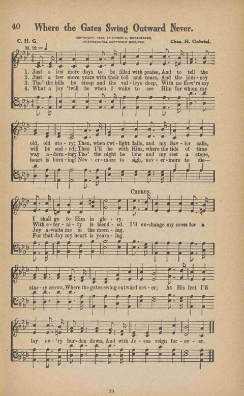 Faith Inspiring Songs page 39