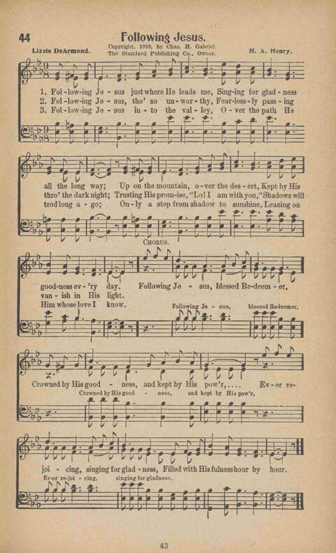 Faith Inspiring Songs page 43