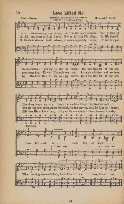 Faith Inspiring Songs page 44