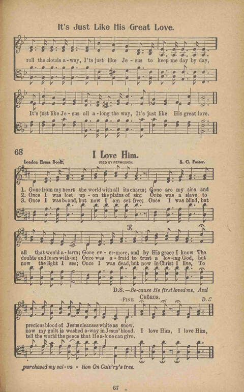 Faith Inspiring Songs page 67