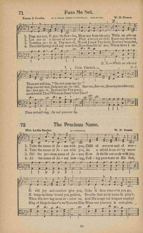 Faith Inspiring Songs page 70