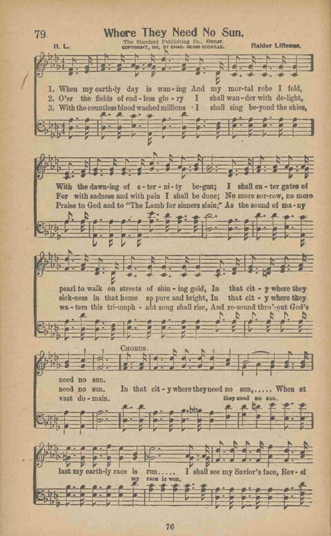Faith Inspiring Songs page 76