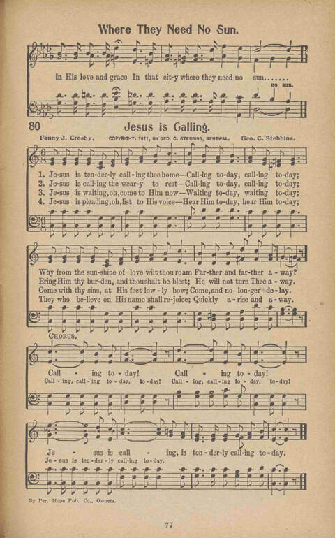 Faith Inspiring Songs page 77