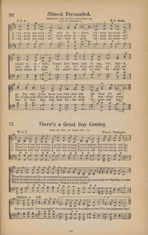 Faith Inspiring Songs page 85