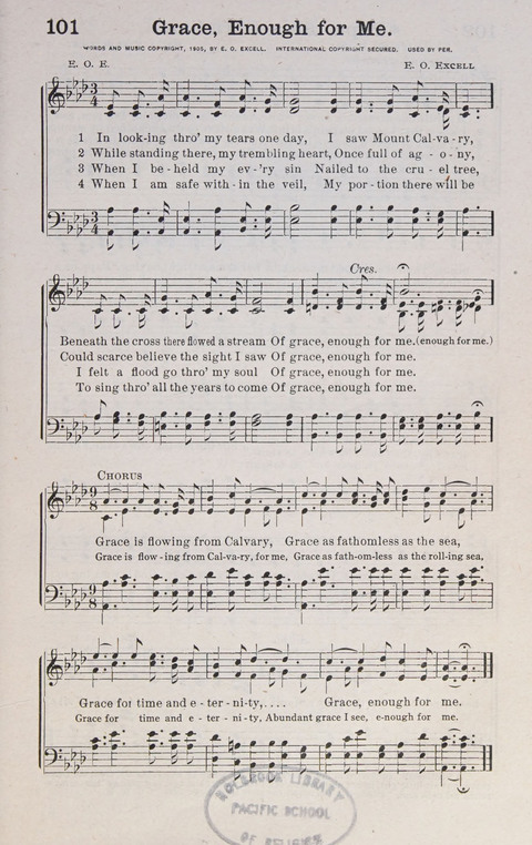 Favorite Solos: a compilation of solos, duets, trios and quartets page 101