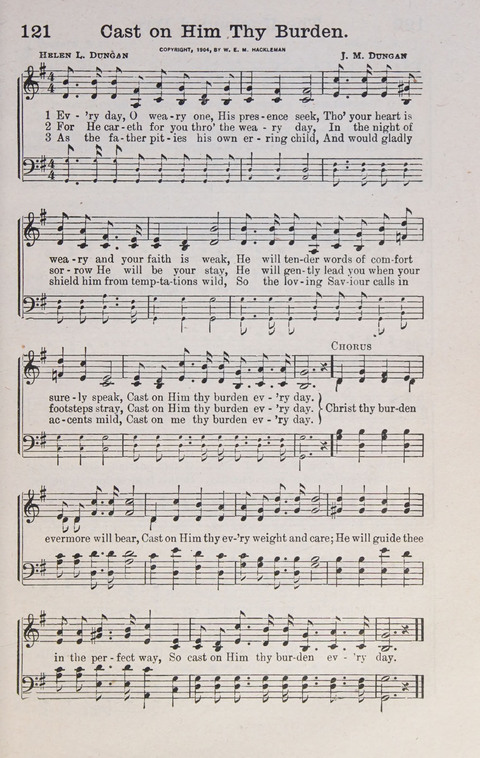 Favorite Solos: a compilation of solos, duets, trios and quartets page 121