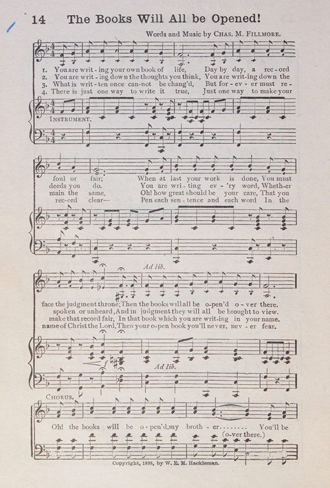 Favorite Solos: a compilation of solos, duets, trios and quartets page 14