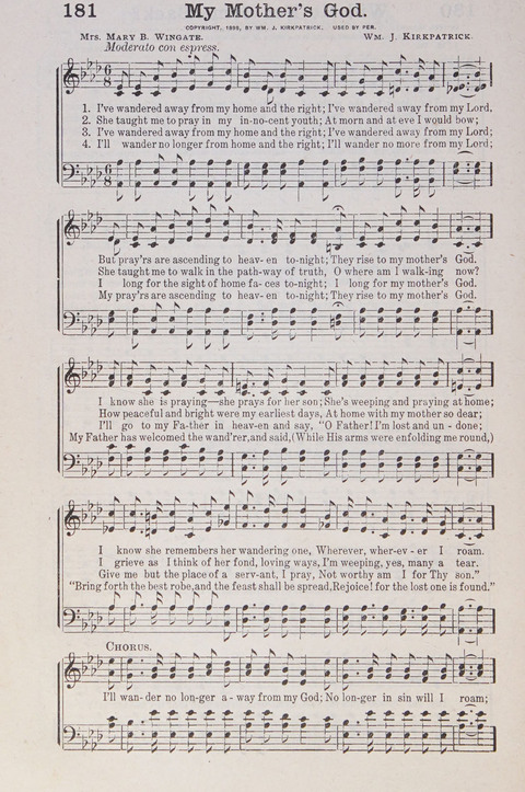 Favorite Solos: a compilation of solos, duets, trios and quartets page 182