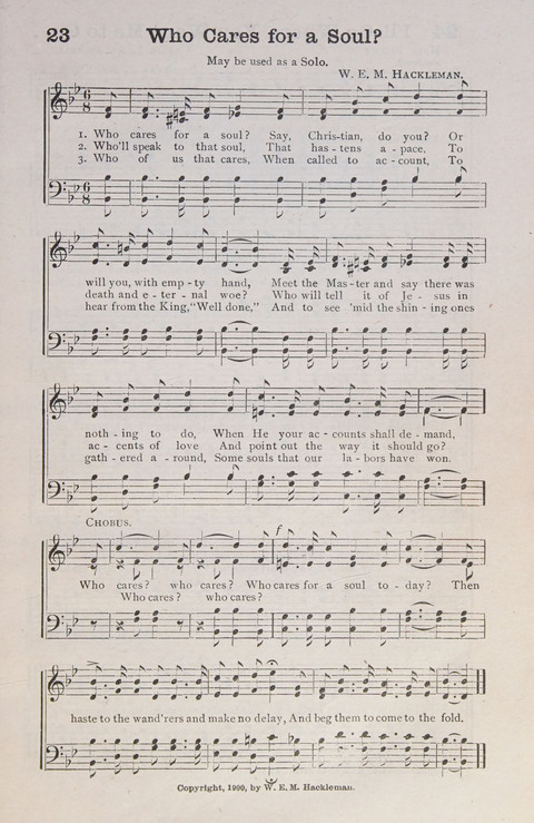 Favorite Solos: a compilation of solos, duets, trios and quartets page 23