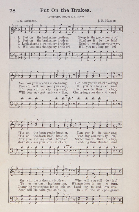 Favorite Solos: a compilation of solos, duets, trios and quartets page 78