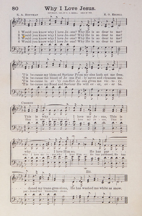 Favorite Solos: a compilation of solos, duets, trios and quartets page 80
