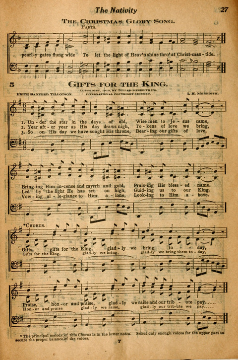 The Festival Song Budget, Christmas page 21