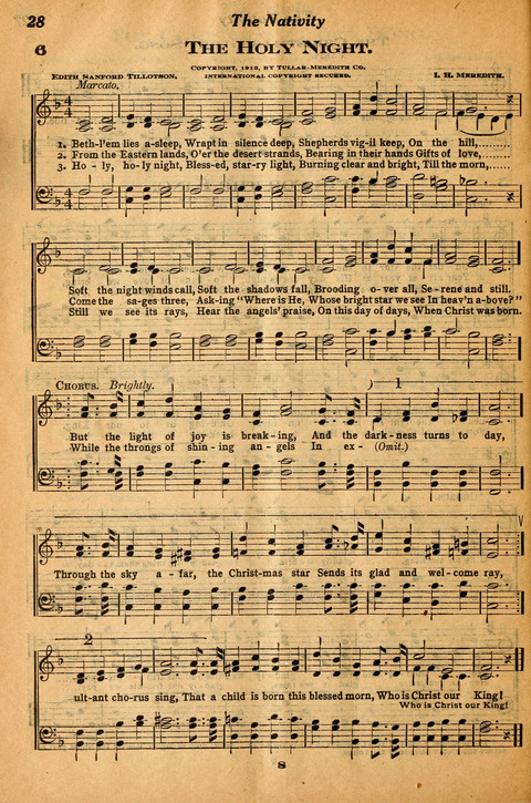 The Festival Song Budget, Christmas page 22