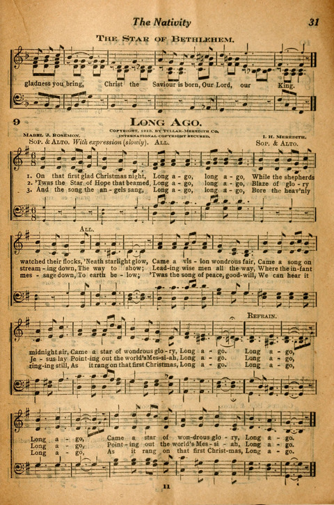 The Festival Song Budget, Christmas page 25