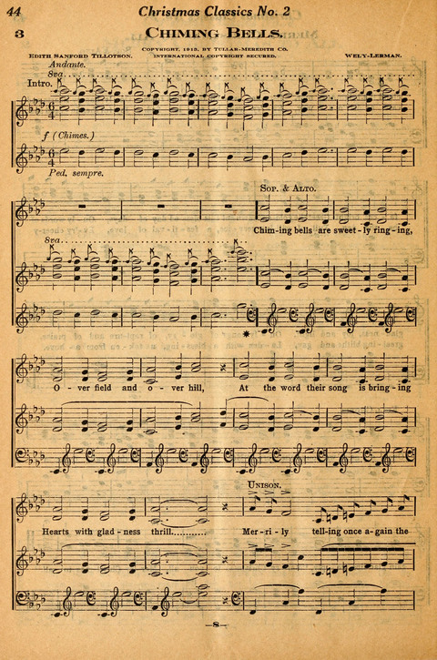 The Festival Song Budget, Christmas page 38