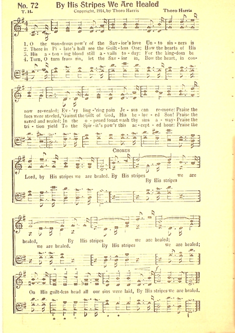 Favorite Songs and Hymns: a complete church hymnal page 73
